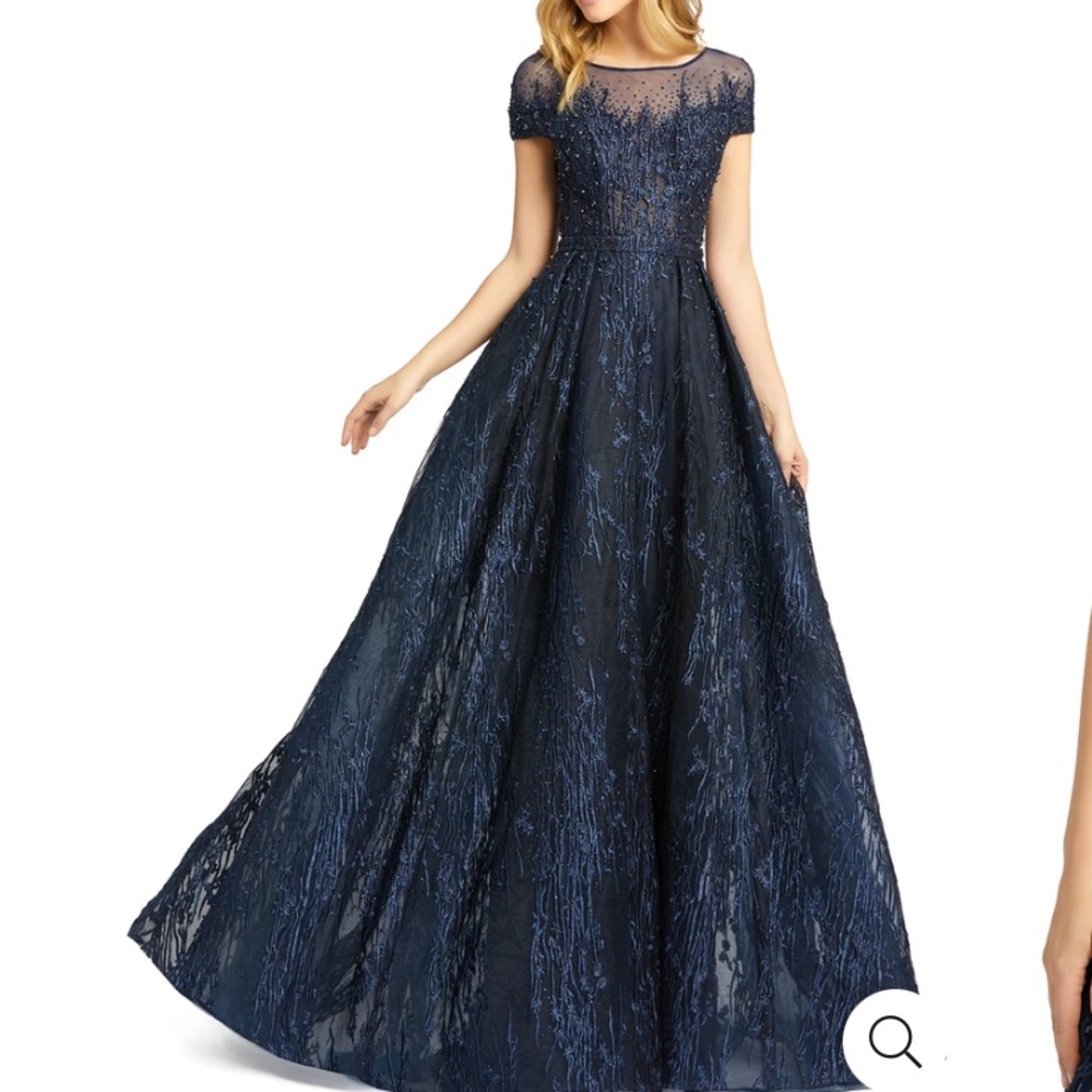 Mac Duggal A-line gown